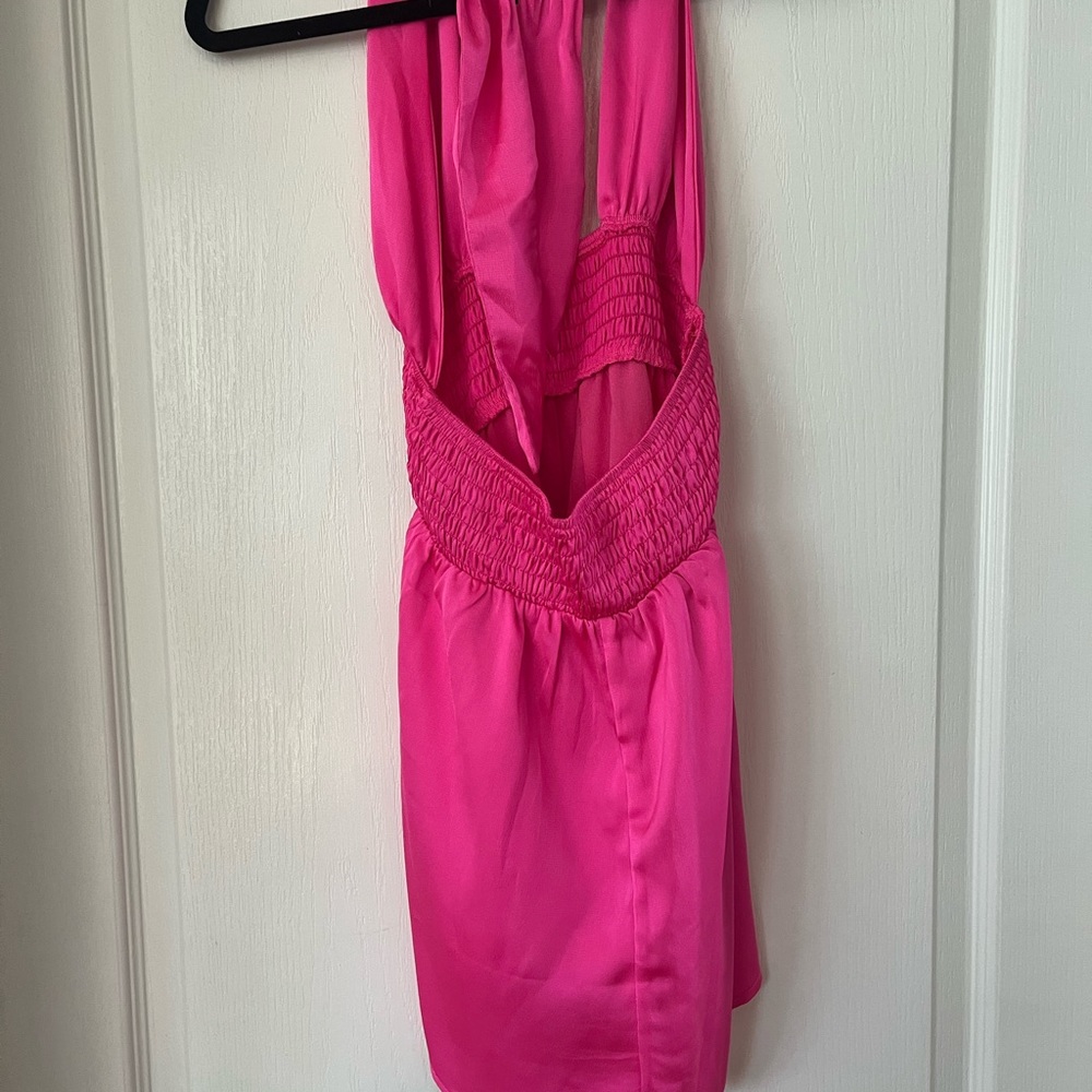 Superdown Fuscia Romper - image 3